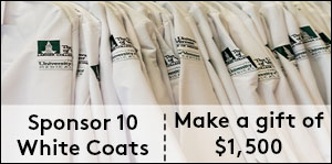 Sponsor ten white coats