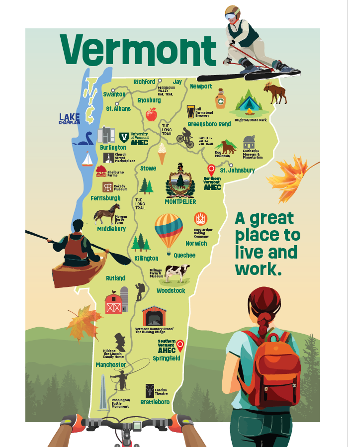 AHEC_Vermont _Map