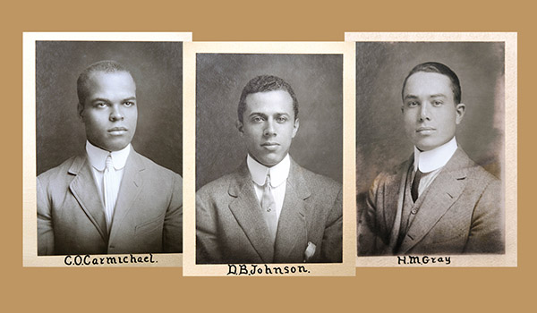 Carmichael, Johnson, and Gray, Class of 1914