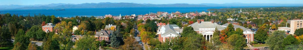 Banner Photo: Aerial View of UVM Campus