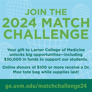 Infographic about Match Day Challenge fundraiser
