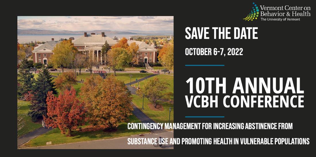 Save the Date 10th Annual VCBH Conference