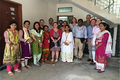 The VTC and DIDI Team in Bangladesh